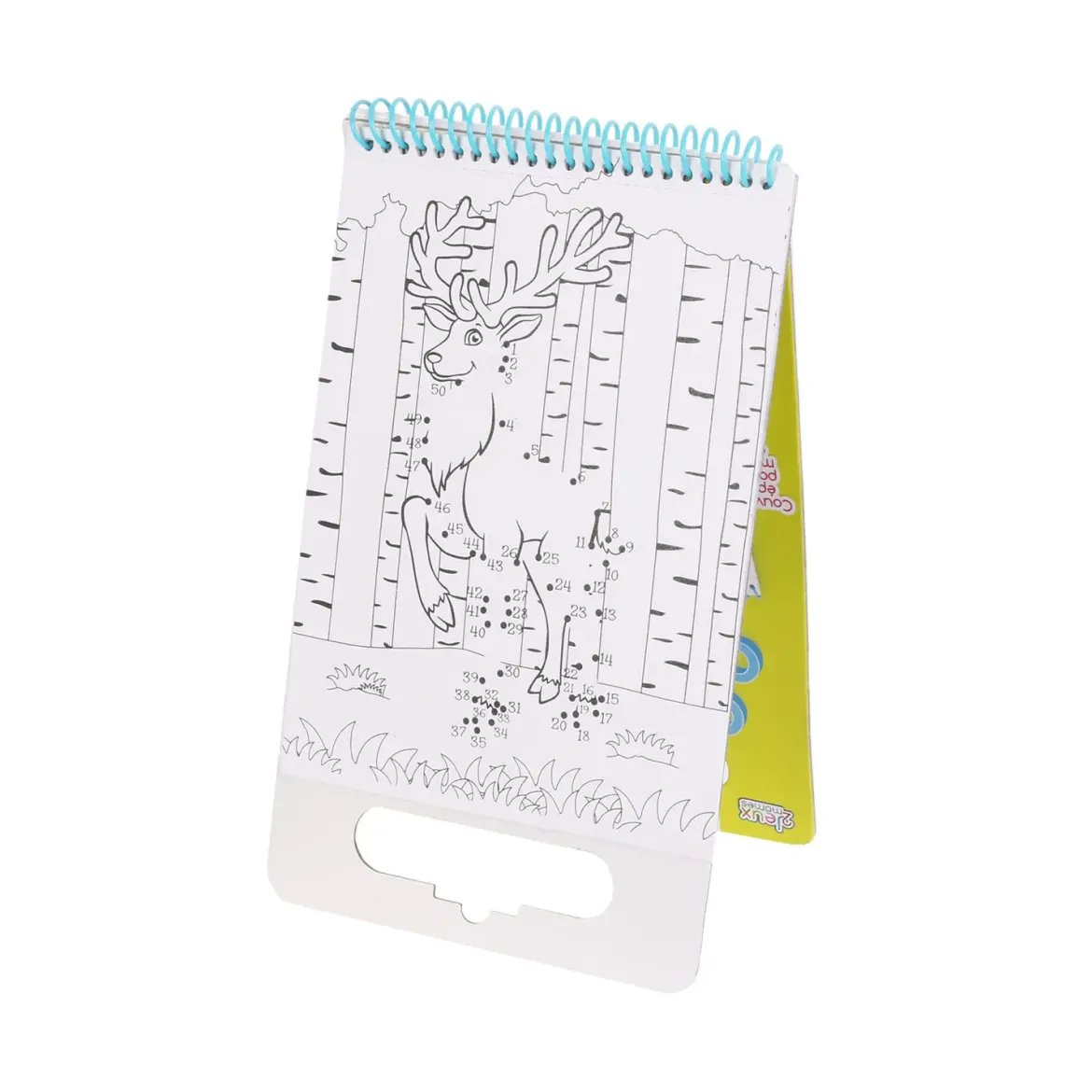 CAHIER DE COLORIAGE AVEC POIGNEE 24.3X15CM