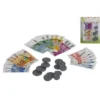 CAISSIER EURO AVEC BILLETS ET PIECES