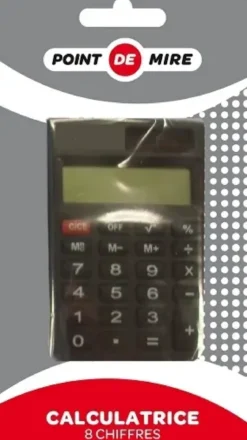 CALCULATRICE POCHE 8 CHIFFRES