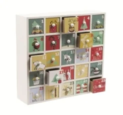 CALENDRIER DE L AVENT ILLUSTRE A COMPLETER