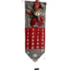 CALENDRIER DE L AVENT OURS LED 21X65CM