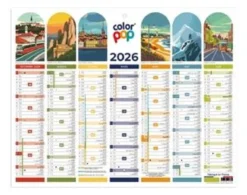 CALENDRIER 2026 PETIT FORMAT 21X26.5CM