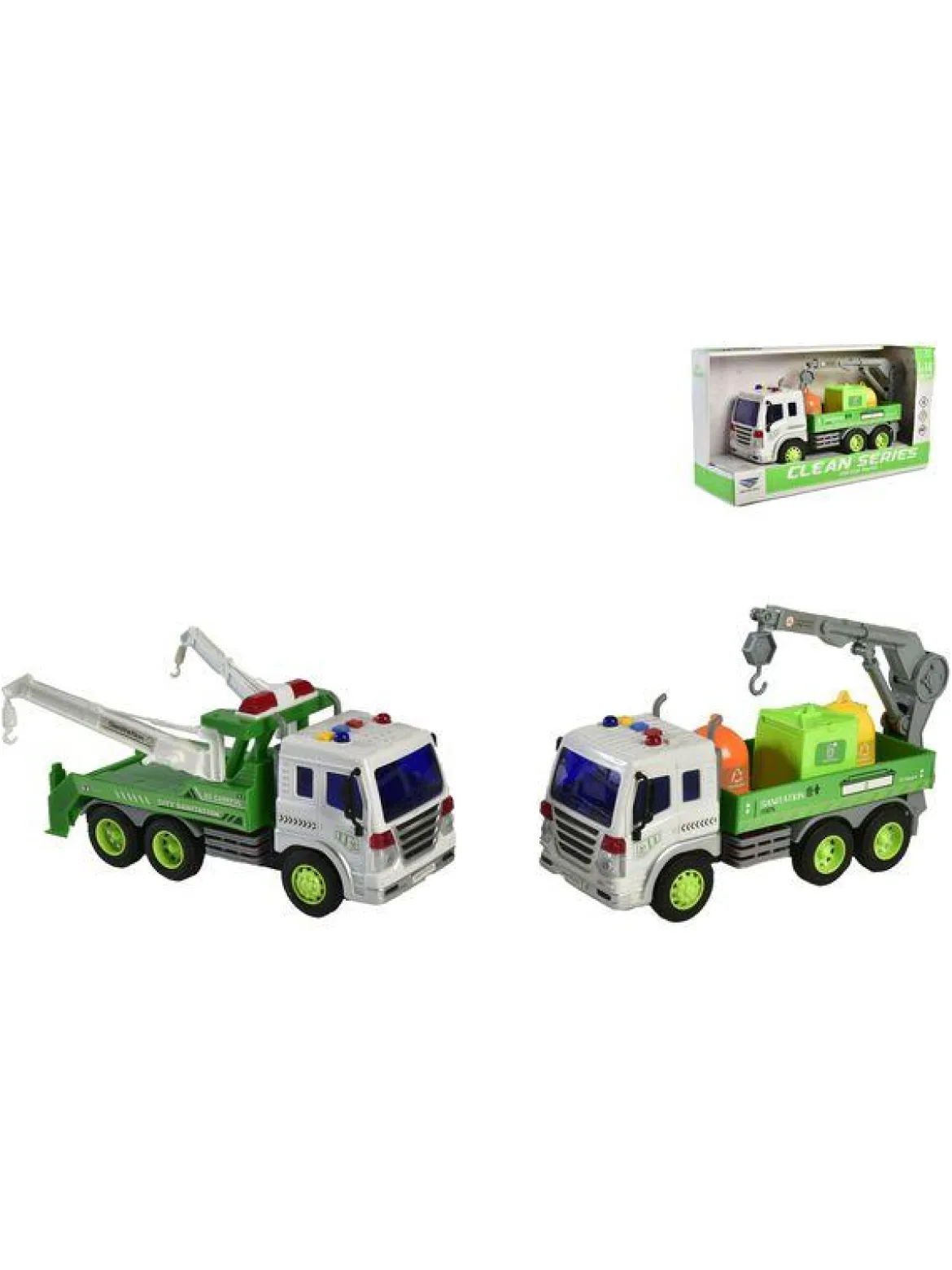 CAMION BENNE SON ET LED