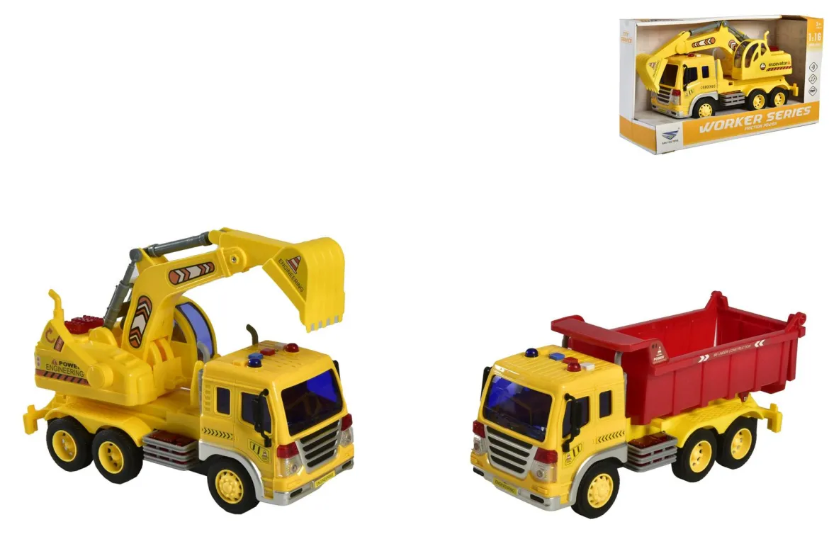 CAMION DE CHANTIER SON ET LED