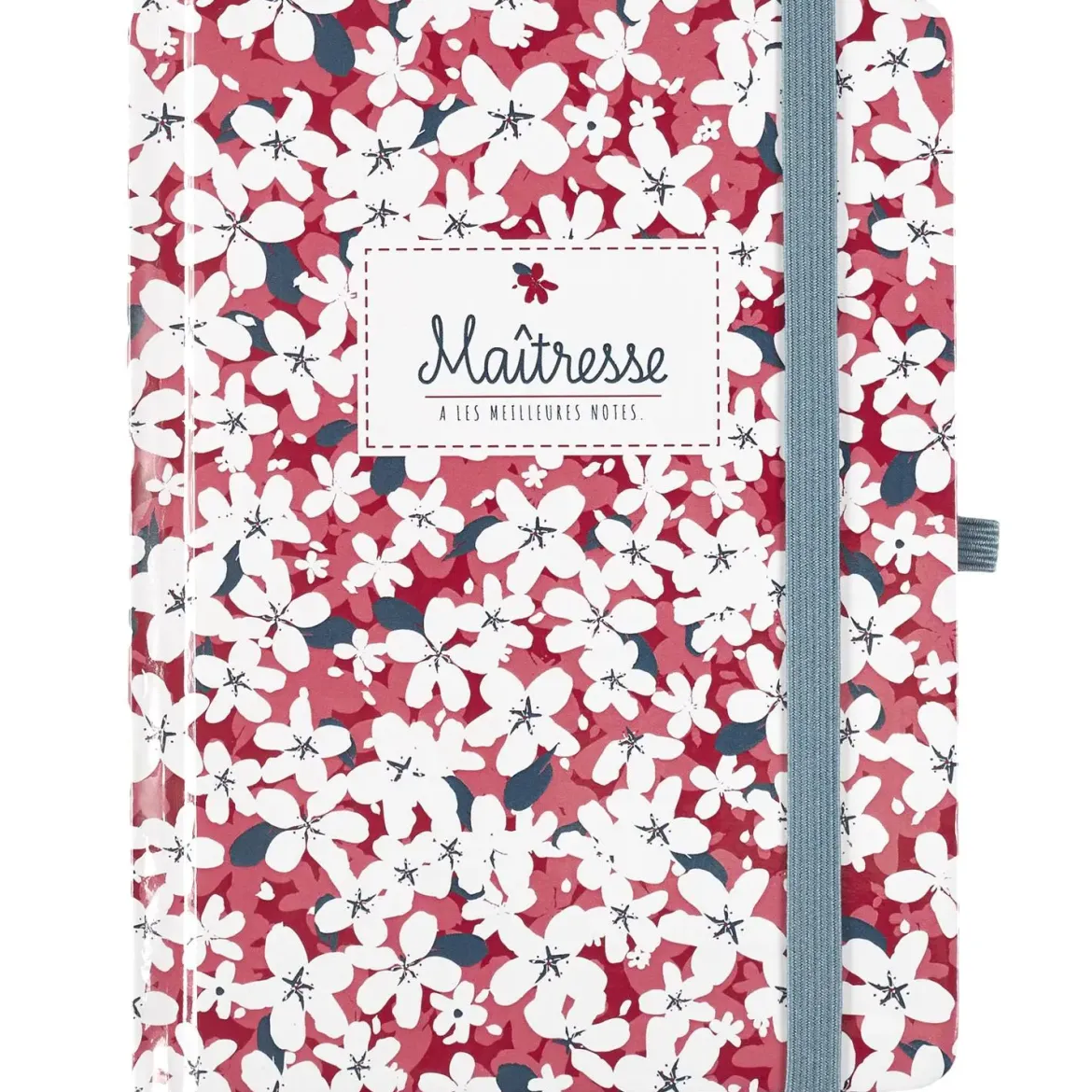 CARNET A6 AVEC ELASTIQUE 48 PAGES