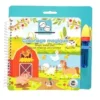 CARNET COLORIAGES MAGIQUES FERME AVEC STYLO A EAU X10 PAGES