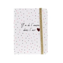 CARNET DE NOTES A6 MOTS DAMOUR