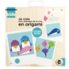 CARNET ORIGAMI 15.2 X 15.2 CM LES ANIMAUX DE MER X 16F
