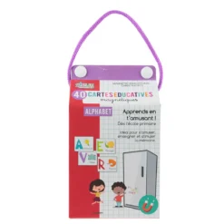 CARTE EDUCATIVE AIMANTE X40