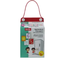 CARTE EDUCATIVE AIMANTE X40