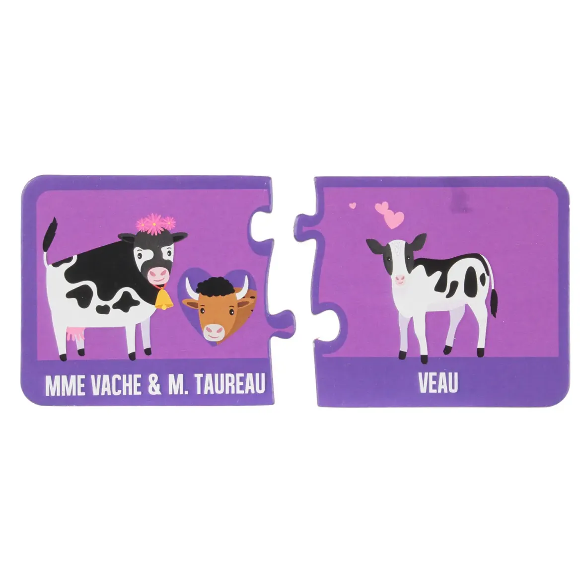 CARTE EDUCATIVE J APPRENDS LES ANIMAUX X30