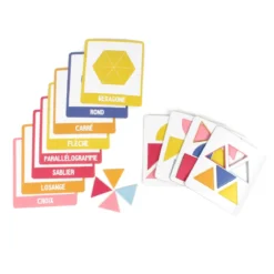 CARTE EDUCATIVE J APPRENDS LES FORMES X10