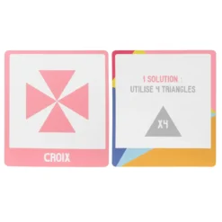 CARTE EDUCATIVE J APPRENDS LES FORMES X10