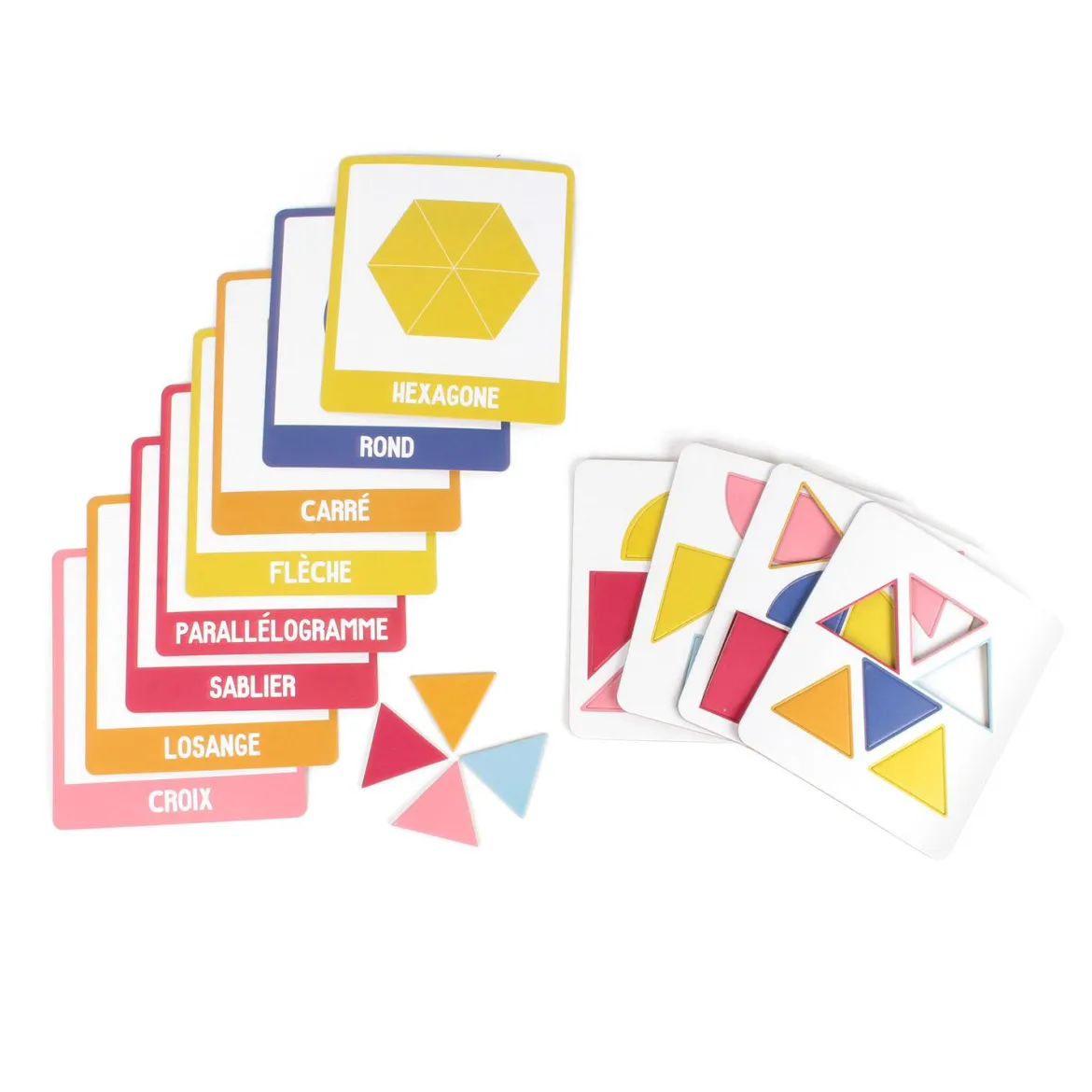 CARTE EDUCATIVE J APPRENDS LES FORMES X10
