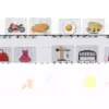 CARTE PUZZLE MOTS 9X10CM BLANC X12 PIECES