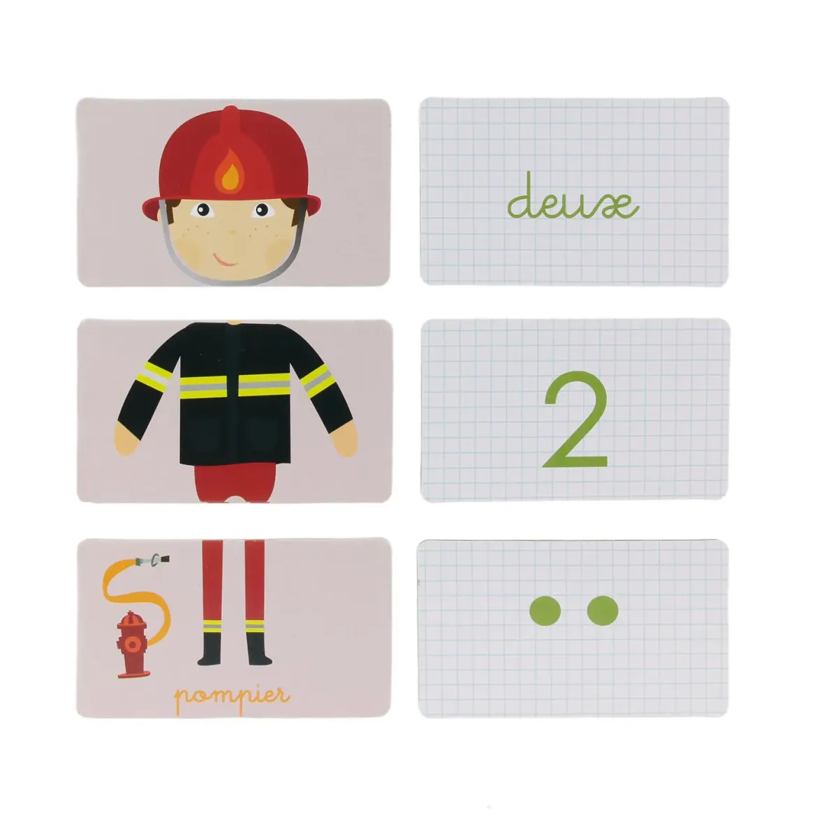 CARTES EDUCATIVES METIERS X27 PCS