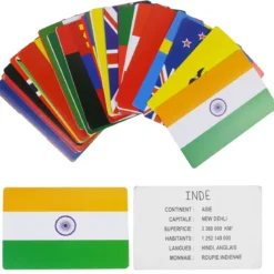 CARTES EDUCATIVES PAYS ET DRAPEAUX