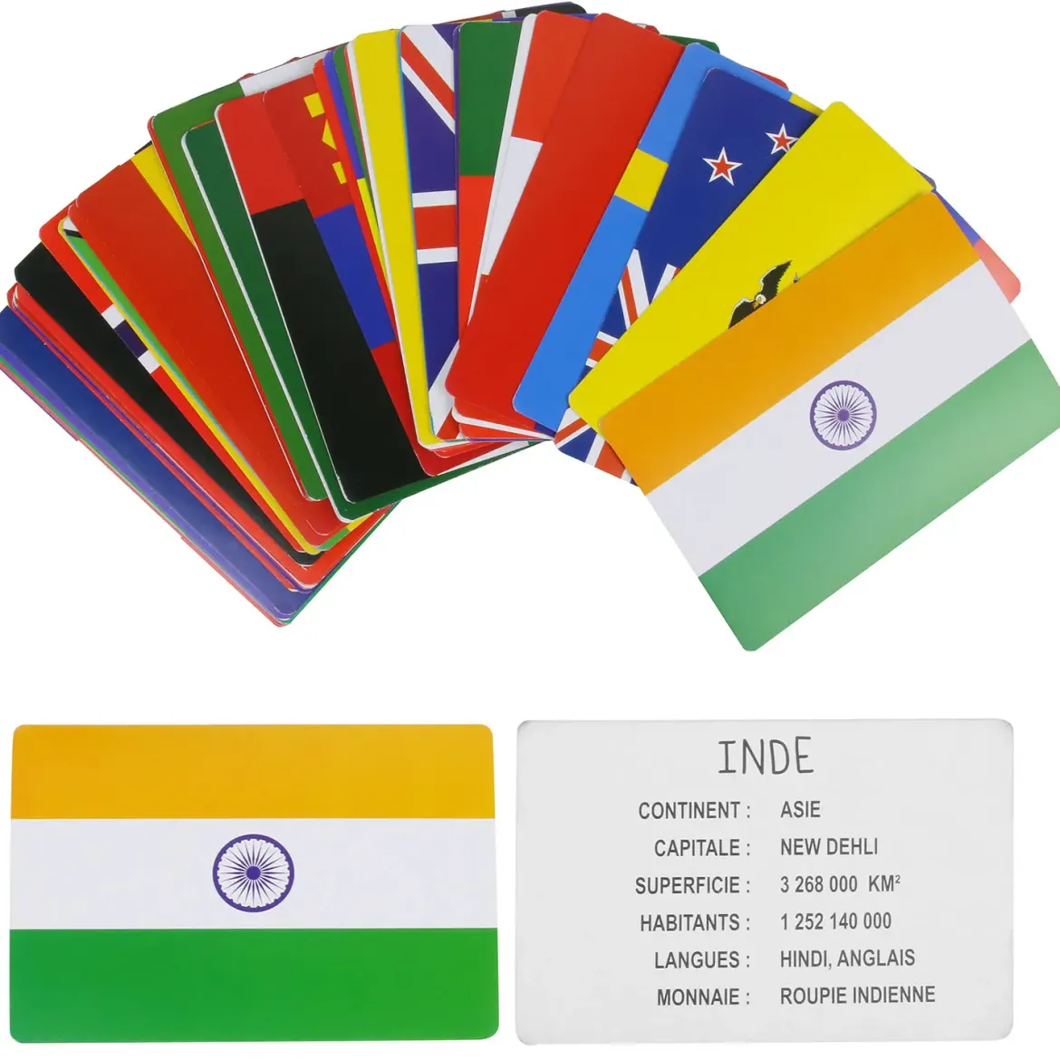CARTES EDUCATIVES PAYS ET DRAPEAUX