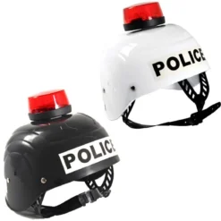 CASQUE DE POLICE LUMINEUX UN