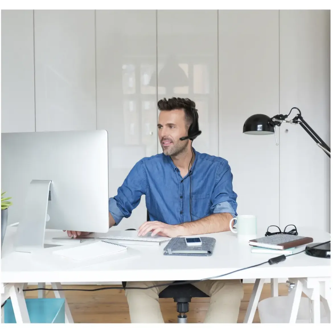 CASQUE MICROPHONE FILAIRE