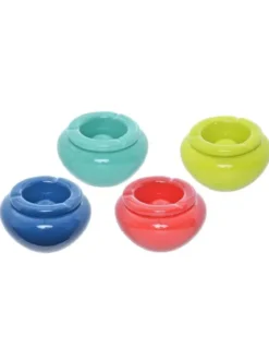 CENDRIER MAROCAIN COULEUR DIA. 14 CM