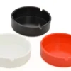 CENDRIER MELAMINE ROND OUVERT