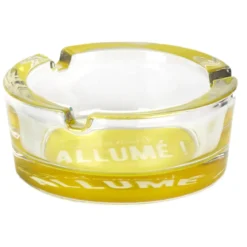 CENDRIER VERRE PHOSPHORESCENT