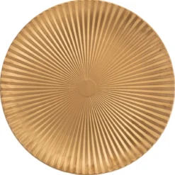 CENTRE DE TABLE RELIEF DORE 49CM