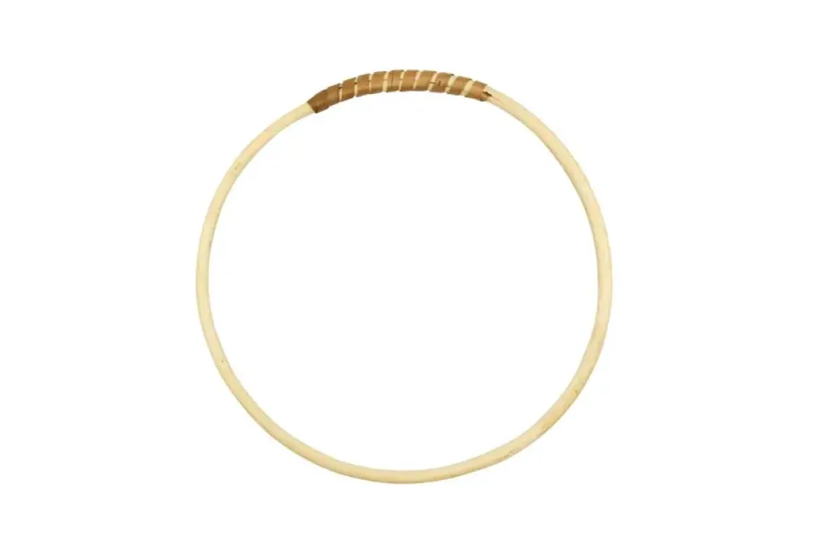 CERCLE EN ROTIN DIAMETRE 25 CM