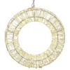 CERCLE METAL LUMINEUX 36X7.5CM
