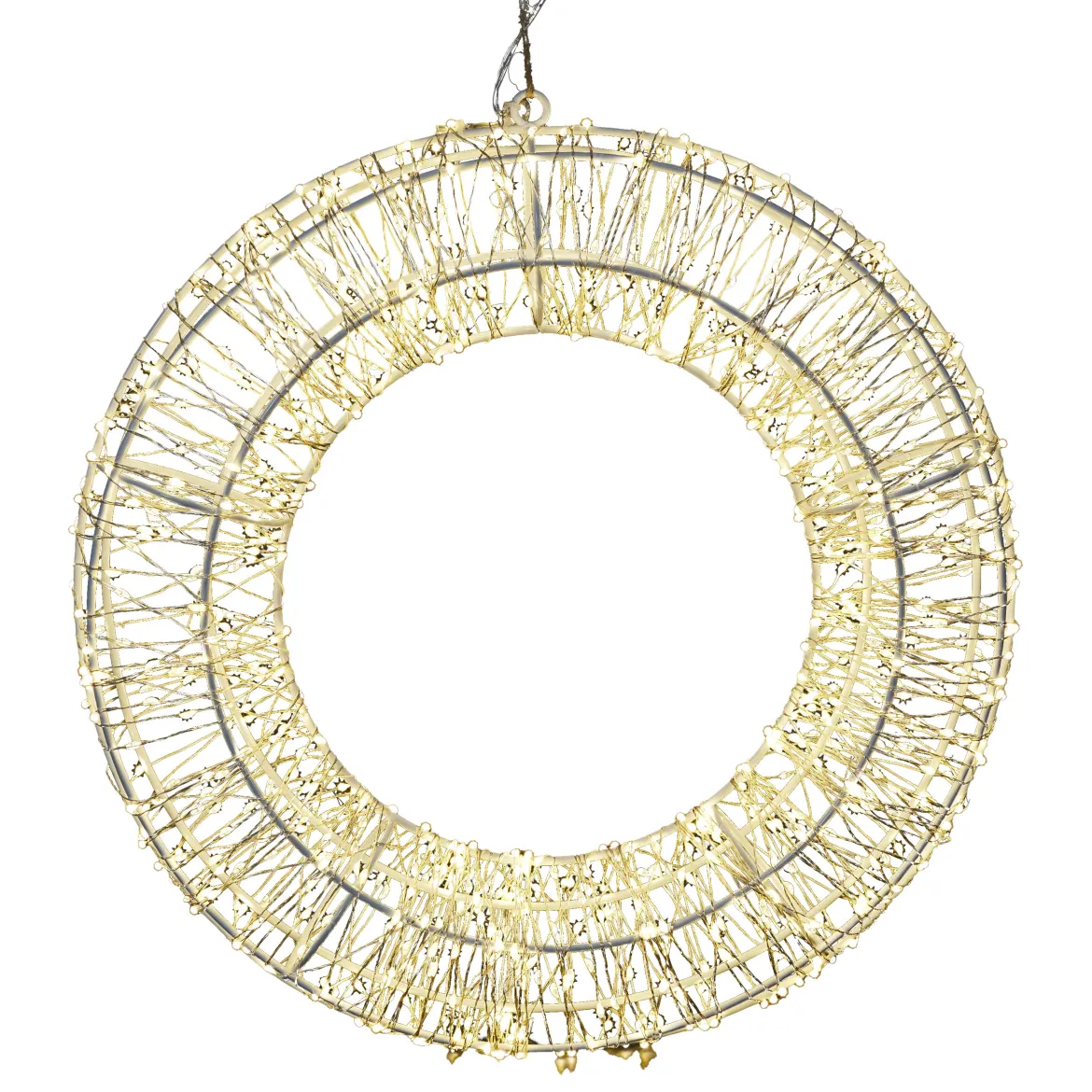 CERCLE METAL LUMINEUX 36X7.5CM