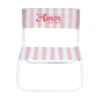 CHAISE DE PLAGE DOS DOLCE VITA ROSE