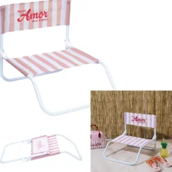 CHAISE DE PLAGE DOS DOLCE VITA ROSE