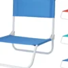 CHAISE PLAGE PLIABLE RAYURES