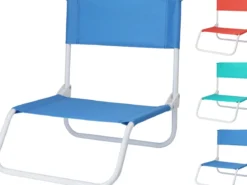 CHAISE PLAGE PLIABLE RAYURES