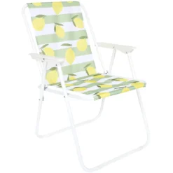 CHAISE PLIANTE CITRONS