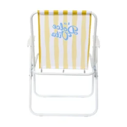 CHAISE PLIANTE DOLCE VITA JAUNE