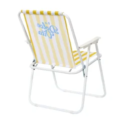 CHAISE PLIANTE DOLCE VITA JAUNE