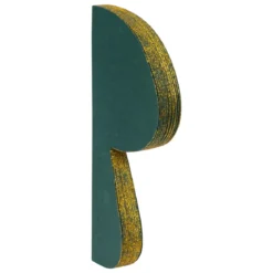 CHAMPIGNON PAPIER VERT H.25CM