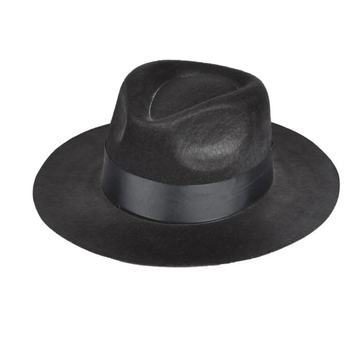 CHAPEAU GANGSTER NOIR