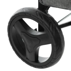 CHARIOT 2 ROUES METAL GRIS NOMADE