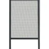 CHASSIS MOUSTIQUAIRE PVC 130X160CM GRIS TOILE NOIRE