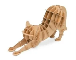 CHAT CARTON A ASSEMBLER PETIT MODELE 17.5X5X9CM