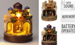 CHATEAU NATIVITE H.22CM