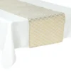 CHEMIN DE TABLE ART DECO DORE 40X200CM