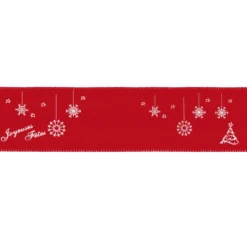 CHEMIN DE TABLE FEUTRINE ROUGE 30X120CM
