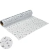 CHEMIN TABLE ORGANZA 28CMX5M ARGENT