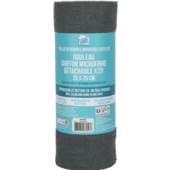 CHIFFON MICROFIBRE 25X25CM X20 EN ROULEAU