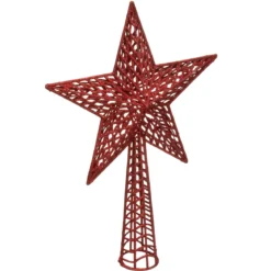 CIMIER ETOILE PAILLETTE H.38CM ROUGE