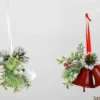 CLOCHE D.17CM METAL ROUGE